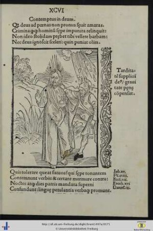 Contemptus in deum