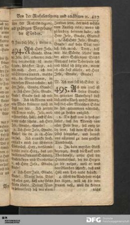 Von der Rechtfertigung und gnädigen Vergebung der Sünden.