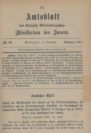 Dezember: No. 24. - No. 26.