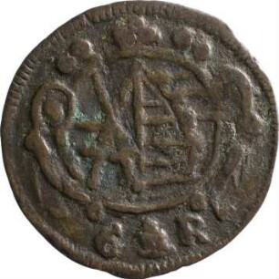 Münze, Pfennig, 1668