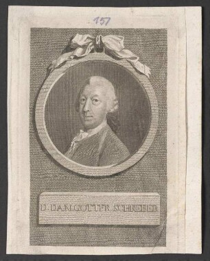 Porträt Daniel Gottfried Schreber (1708-1777)