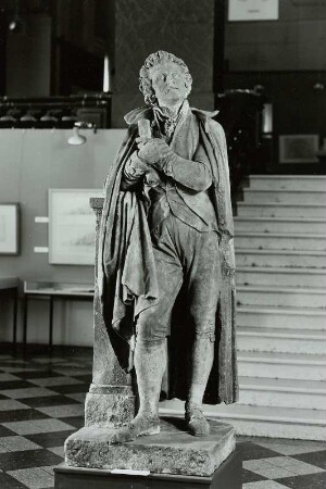 Bildnisstatue W. A. Mozart für das Dresdner Hoftheater