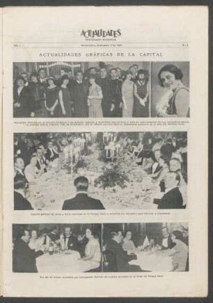 Actualidades gráficas de la capital - [Fotografías]