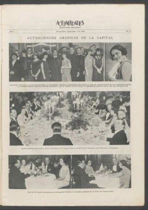 Actualidades gráficas de la capital - [Fotografías]