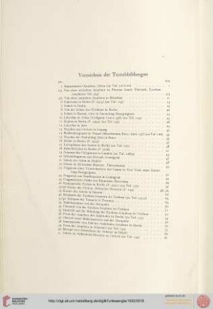 Verzeichnis der Textabbildungen