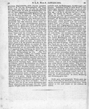 Monatsregister vom Januar 1832