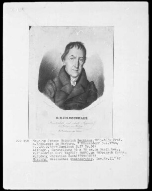 Bildnis des Mauritz Johann Heinrich Beckhaus (1768-1845)