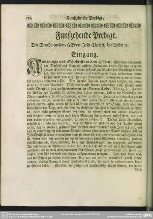 Funfzehende Predigt