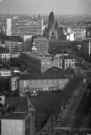 Berlin: Ernst-Reuter-Platz; Hardenbergstraße - Gedächtniskirche