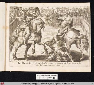 Giovanni de' Medici tötet einen Kontrahenten während eines Duells.