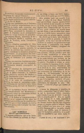 Las "Memorias de un abanderado."