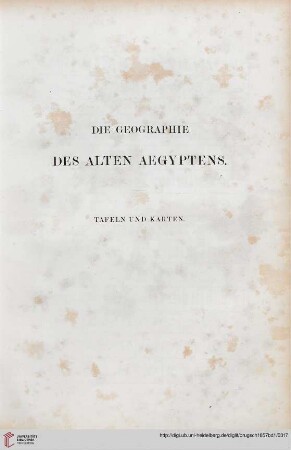 Tafel I – LVIII