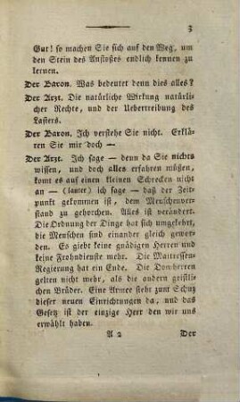 Der Patriot, A