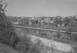 Schleusenbaufeld der Doppelschleuse Marbach/Neckar