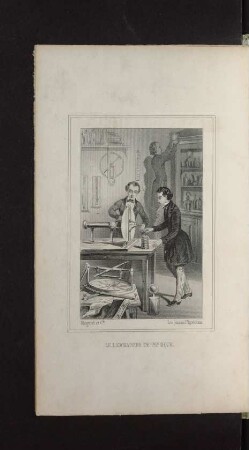 Tafel : Le laboratoire de physique.