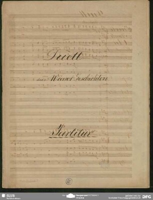 Wiener Geschichten. Excerpts - Mus.2-F-53