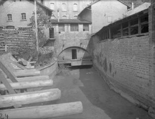 Herrenmühle Heidelberg, Auslauf