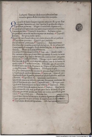 Divinae institutiones : mit den Errata zu Lactantius von Antonius Raudensis und Scheltgedicht gegen Antonius von Adam Genuensis