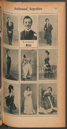 El transformista Aldo - [Ilustración] : [Teatro] Politeama Argentino