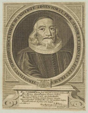 Bildnis des Sebastianus Schmidius