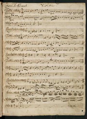 1-12, D. 1. Adv. Violon. - D. 4. Adv. Violon.; F. Nat. Chr. Violon. - F. Steph.