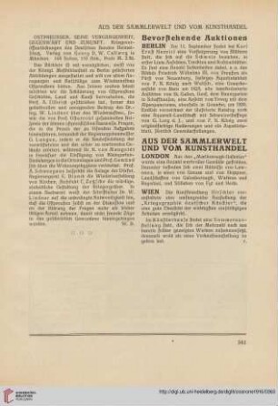 Bevorstehende Auktionen