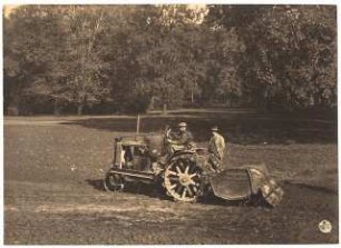 Ausstellungsgarten Jubiläums-Gartenbau-Ausstellung 1926, Dresden: Ansicht Vorbreitung und Aufbau vom Ausstellungsgelände