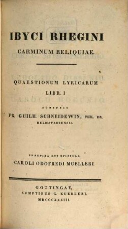 Carminum Reliquiae