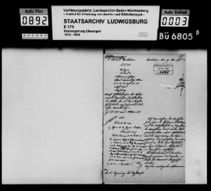 Schuldenwesen der Schulgemeinde Ingersheim