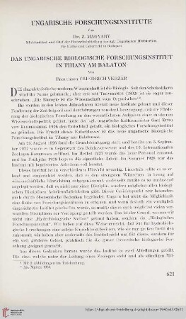 Ungarische Forschungsinstitute