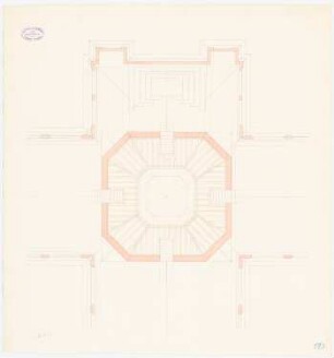Städelsches Kunstinstitut, Frankfurt/Main 4. Projekt: Dachgrundriss Mittelbau