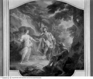 Bilderzyklus mit Szenen der Aeneis, Bilderzyklus mit Szenen der Aeneis: Venus erscheint Aeneas