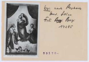Raffael: Sixtinische Madonna (Diakartei)