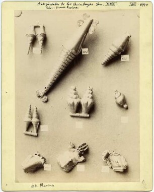 Goldobjekte aus der Sammlung Vicente Restrepo, Antigüedades de los Quimbayas Lam. XXX