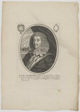 Bildnis des Lovis de Bovrbon, Comte de Soyssons