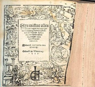 Eyn missiue allen den, ßo von wegen des wort gottes verfolgung leyden tröstlich