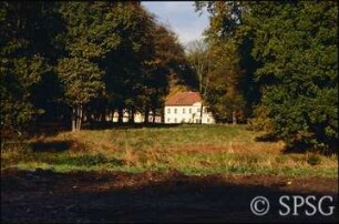 Potsdam, Park Sacrow, Jägerhofsicht.