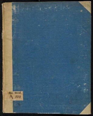 Griechische Handschrift - Mscr.Dresd.A.144