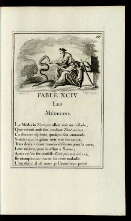 Fable XCIV. Les Médecins.