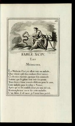 Fable XCIV. Les Médecins.