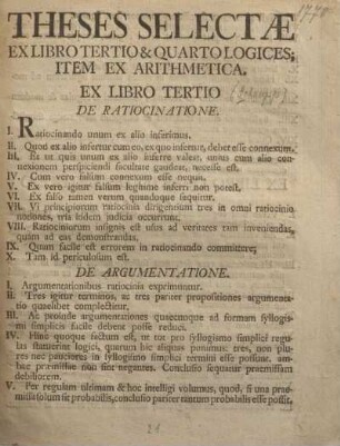 Ex libro tertio.