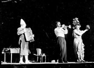 Wintergarten: Trio Cairoli Clowns; Knautsche, Trompete, Bandoneon