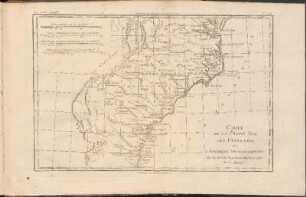 Carte De La Partie Sud Des Etats Unis De L'Amérique Septentrionale