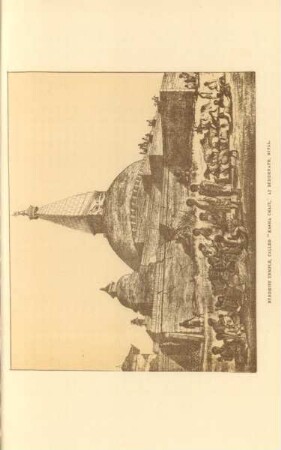 Buddhist temple, called "Kasha Chait", at Buddhnath, Nipal
