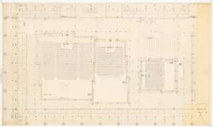 Physikalische Institute der Universität Köln: Hörsaal Grundriss EG, 1:50