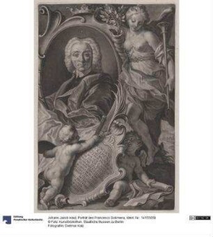 Porträt des Francesco Solimena