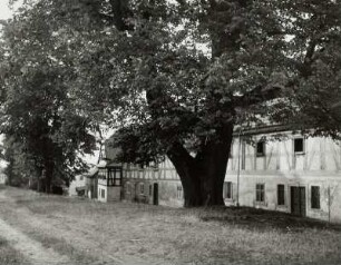 Oberlausitz. Gehöft. Eingangsseite