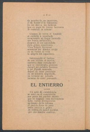 El entierro