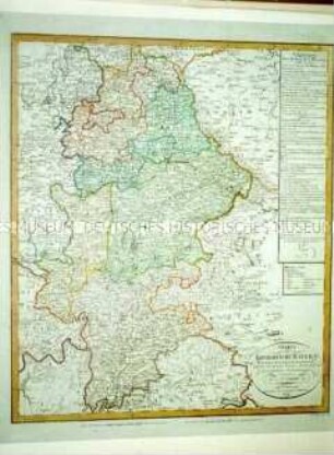 Franz Ludwig Güssefeld: Charte vom Königreich Bayern nach seinen dermaligen Bestandteilen. Weimar: Verlag des Geographischen Instituts 1808