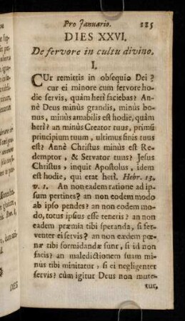 115-141, Dies XXVI. - Dies XXXI.